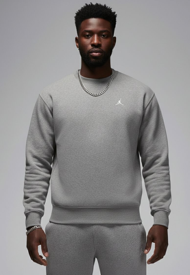 JORDAN NAKIŞLI GRİ SWEATSHIRT