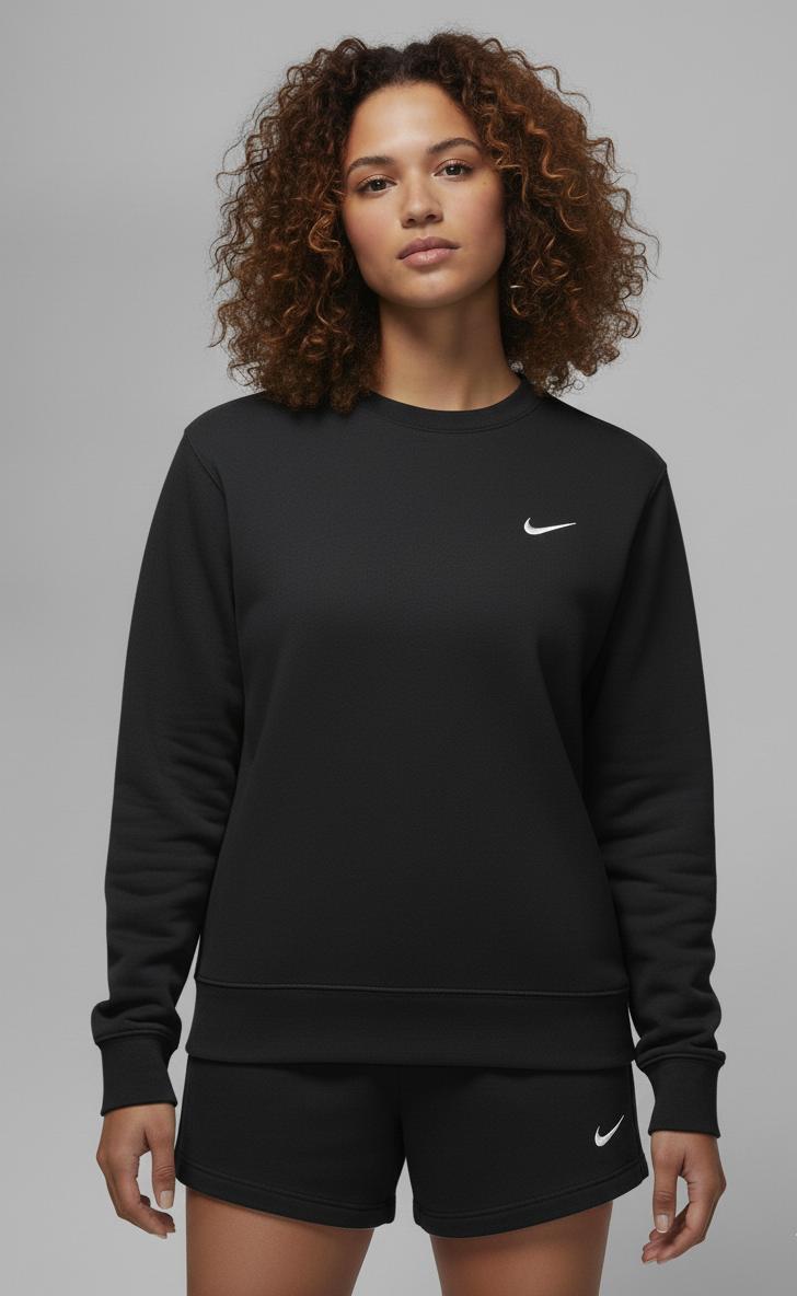 NIKE NAKIŞLI SİYAH SWEATSHIRT