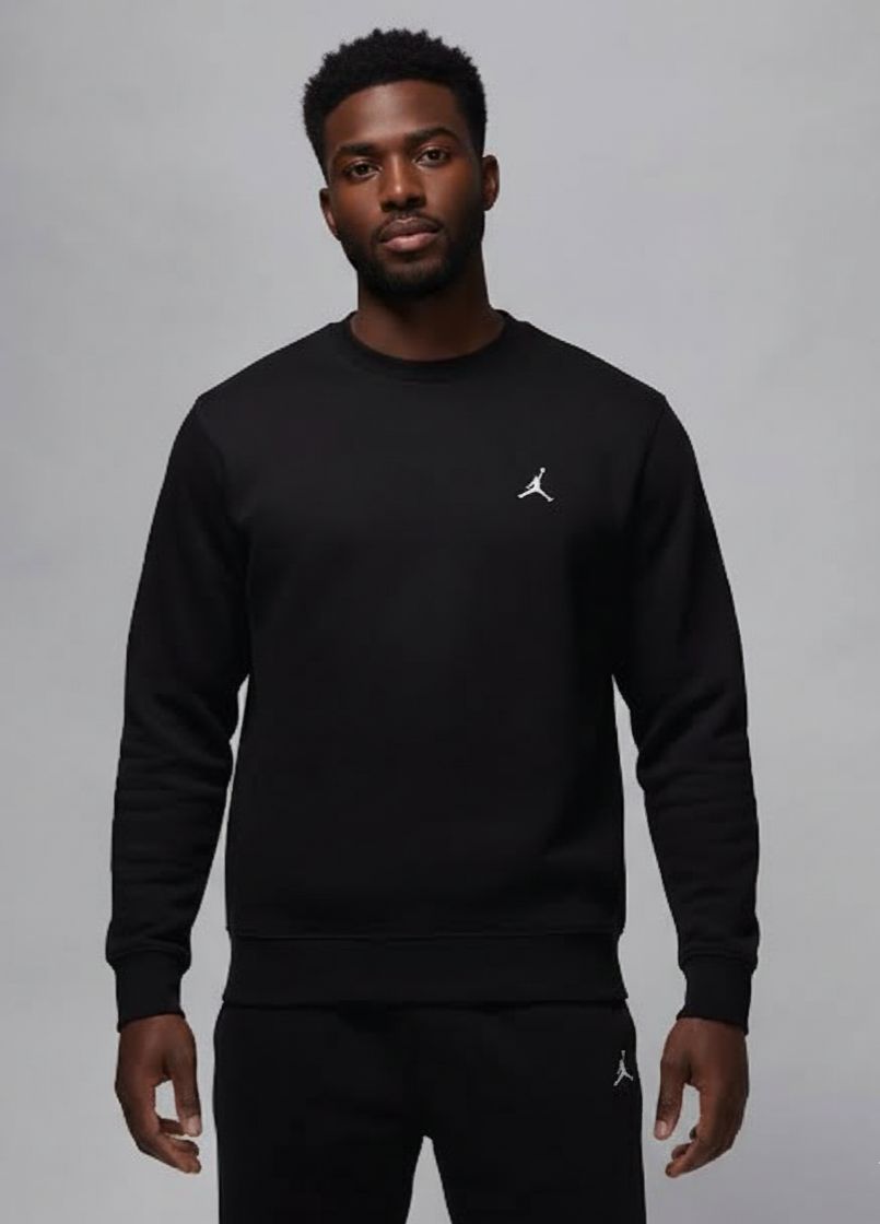 JORDAN NAKIŞLI SİYAH SWEATSHIRT