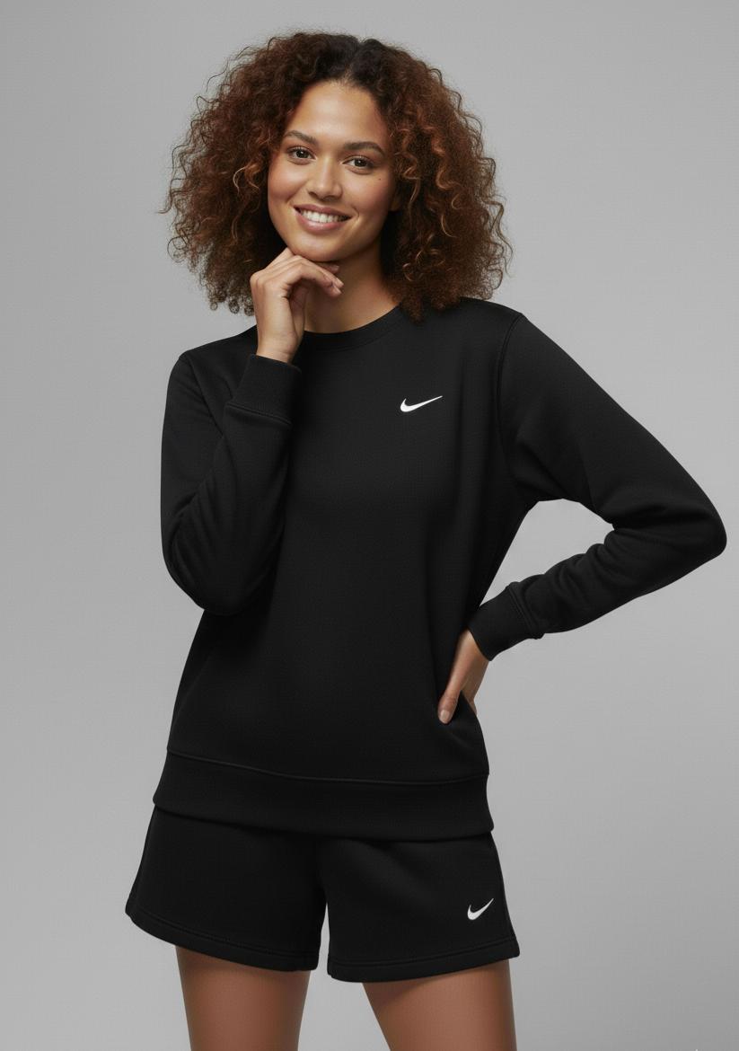 NIKE NAKIŞLI SİYAH SWEATSHIRT