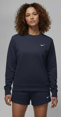 NIKE NAKIŞLI LACİVERT SWEATSHIRT